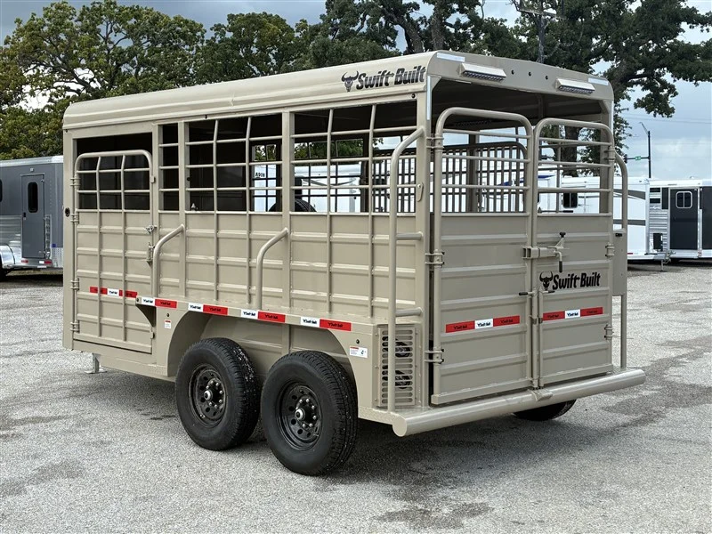 2026 Swift Built 16' Stock Trailer - Image 6