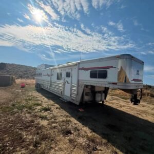 2008 Platinum 4-Horse Rear Load Trailer