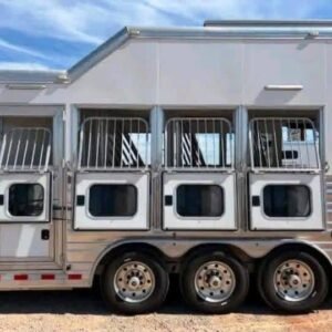 2019 4 Horse Side Load with 17’ Outlaw Conversion